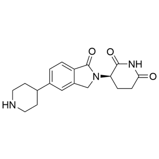 (R)-3-(1-oxo-5-(piperidin-4-yl)isoindolin-2-yl)piperidine-2,6-dione