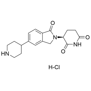 (S)-3-(1-oxo-5-(piperidin-4-yl)isoindolin-2-yl)piperidine-2,6-dione hydrochloride