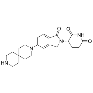 (S)-3-(1-oxo-5-(3,9-diazaspiro[5.5]undecan-3-yl)isoindolin-2-yl)piperidine-2,6-dione