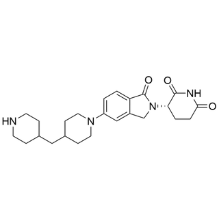 (S)-3-(1-oxo-5-(4-(piperidin-4-ylmethyl)piperidin-1-yl)isoindolin-2-yl)piperidine-2,6-dione 