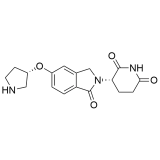 (S)-3-(1-oxo-5-(((S)-pyrrolidin-3-yl)oxy)isoindolin-2-yl)piperidine-2,6-dione