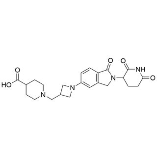 1-((1-(2-(2,6-dioxopiperidin-3-yl)-1-oxoisoindolin-5-yl)azetidin-3-yl)methyl)piperidine-4-carboxylic acid