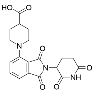 1-(2-(2,6-dioxopiperidin-3-yl)-1,3-dioxoisoindolin-4-yl)piperidine-4-carboxylic acid