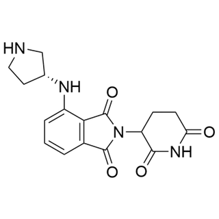 2-(2,6-dioxopiperidin-3-yl)-4-(((R)-pyrrolidin-3-yl)amino)isoindoline-1,3-dione