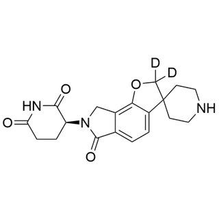 (S)-3-(6-oxo-6,8-dihydro-2H,7H-spiro[furo[2,3-e]isoindole-3,4'-piperidin]-7-yl-2,2-d2)piperidine-2,6-dione