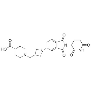 1-((1-(2-(2,6-dioxopiperidin-3-yl)-1,3-dioxoisoindolin-5-yl)azetidin-3-yl)methyl)piperidine-4-carboxylic acid