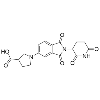 1-(2-(2,6-dioxopiperidin-3-yl)-1,3-dioxoisoindolin-5-yl)pyrrolidine-3-carboxylic acid