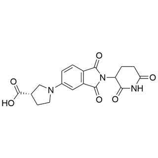 (3S)-1-(2-(2,6-dioxopiperidin-3-yl)-1,3-dioxoisoindolin-5-yl)pyrrolidine-3-carboxylic acid