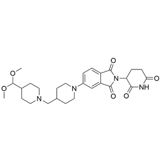 5-(4-((4-(dimethoxymethyl)piperidin-1-yl)methyl)piperidin-1-yl)-2-(2,6-dioxopiperidin-3-yl)isoindoline-1,3-dione