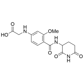 (4-((2,6-dioxopiperidin-3-yl)carbamoyl)-3-methoxyphenyl)glycine