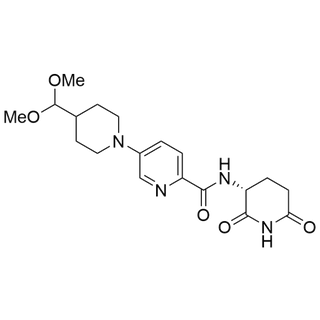 (R)-5-(4-(dimethoxymethyl)piperidin-1-yl)-N-(2,6-dioxopiperidin-3-yl)picolinamide