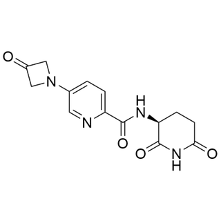 (S)-N-(2,6-dioxopiperidin-3-yl)-5-(3-oxoazetidin-1-yl)picolinamide