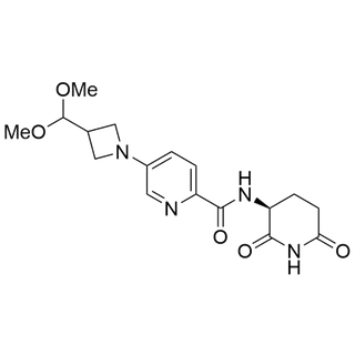 (S)-5-(3-(dimethoxymethyl)azetidin-1-yl)-N-(2,6-dioxopiperidin-3-yl)picolinamide
