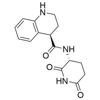(R)-N-((R)-2,6-dioxopiperidin-3-yl)-1,2,3,4-tetrahydroquinoline-4-carboxamide