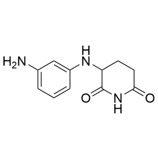 3-((3-aminophenyl)amino)piperidine-2,6-dione