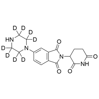 2-(2,6-dioxopiperidin-3-yl)-5-(piperazin-1-yl-2,2,3,3,5,5,6,6-d8)isoindoline-1,3-dione