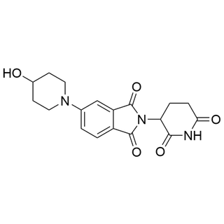 2-(2,6-dioxopiperidin-3-yl)-5-(4-hydroxypiperidin-1-yl)isoindoline-1,3-dione