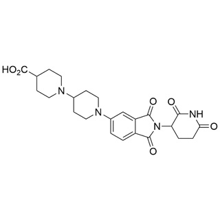 1'-(2-(2,6-dioxopiperidin-3-yl)-1,3-dioxoisoindolin-5-yl)-[1,4'-bipiperidine]-4-carboxylic acid