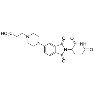 3-(4-(2-(2,6-dioxopiperidin-3-yl)-1,3-dioxoisoindolin-5-yl)piperazin-1-yl)propanoic acid
