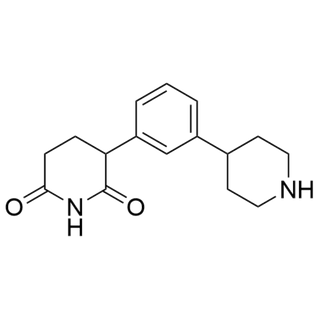 3-(3-(piperidin-4-yl)phenyl)piperidine-2,6-dione
