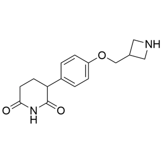 3-(4-(azetidin-3-ylmethoxy)phenyl)piperidine-2,6-dione