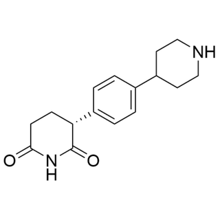 (R)-3-(4-(piperidin-4-yl)phenyl)piperidine-2,6-dione
