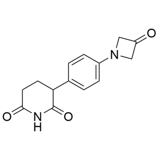 3-(4-(3-oxoazetidin-1-yl)phenyl)piperidine-2,6-dione
