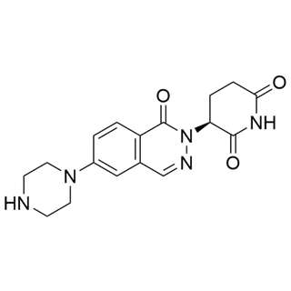 (S)-3-(1-oxo-6-(piperazin-1-yl)phthalazin-2(1H)-yl)piperidine-2,6-dione
