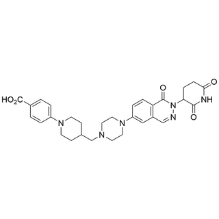 4-(4-((4-(2-(2,6-dioxopiperidin-3-yl)-1-oxo-1,2-dihydrophthalazin-6-yl)piperazin-1-yl)methyl)piperidin-1-yl)benzoic acid