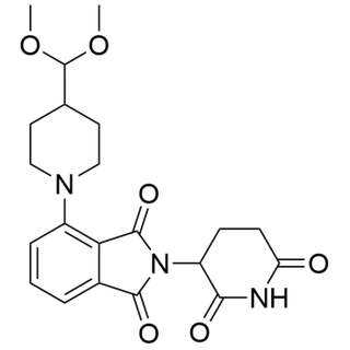 4-(4-(dimethoxymethyl)piperidin-1-yl)-2-(2,6-dioxopiperidin-3-yl)isoindoline-1,3-dione