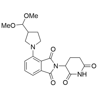 4-(3-(dimethoxymethyl)pyrrolidin-1-yl)-2-(2,6-dioxopiperidin-3-yl)isoindoline-1,3-dione