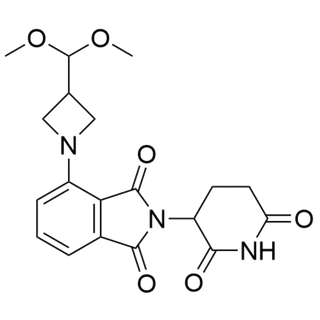 4-(3-(dimethoxymethyl)azetidin-1-yl)-2-(2,6-dioxopiperidin-3-yl)isoindoline-1,3-dione