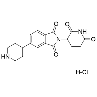 2-(2,6-dioxopiperidin-3-yl)-5-(piperidin-4-yl)isoindoline-1,3-dione hydrochloride
