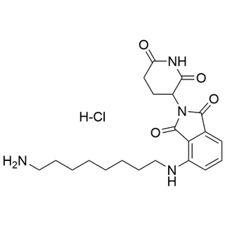 4-((8-aminooctyl)amino)-2-(2,6-dioxopiperidin-3-yl)isoindoline-1,3-dione hydrochloride