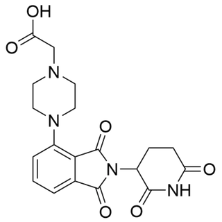 2-(4-(2-(2,6-dioxopiperidin-3-yl)-1,3-dioxoisoindolin-4-yl)piperazin-1-yl)acetic acid