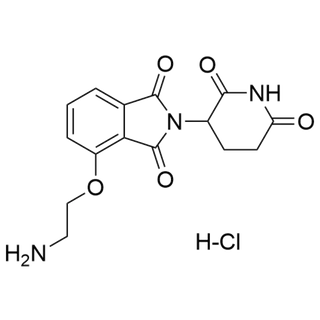 4-(2-aminoethoxy)-2-(2,6-dioxopiperidin-3-yl)isoindoline-1,3-dione hydrochloride