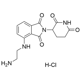 4-((2-aminoethyl)amino)-2-(2,6-dioxopiperidin-3-yl)isoindoline-1,3-dione hydrochloride