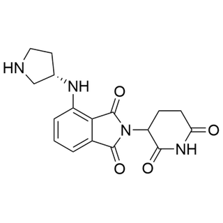2-(2,6-dioxopiperidin-3-yl)-4-(((S)-pyrrolidin-3-yl)amino)isoindoline-1,3-dione
