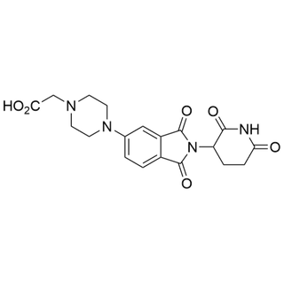 2-(4-(2-(2,6-dioxopiperidin-3-yl)-1,3-dioxoisoindolin-5-yl)piperazin-1-yl)acetic acid