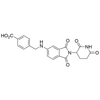 4-(((2-(2,6-dioxopiperidin-3-yl)-1,3-dioxoisoindolin-5-yl)amino)methyl)benzoic acid