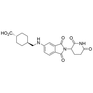 (1r,4r)-4-(((2-(2,6-dioxopiperidin-3-yl)-1,3-dioxoisoindolin-5-yl)amino)methyl)cyclohexane-1-carboxylic acid
