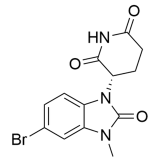 (S)-3-(5-bromo-3-methyl-2-oxo-2,3-dihydro-1H-benzo[d]imidazol-1-yl)piperidine-2,6-dione