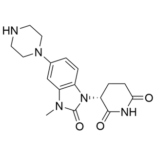 (R)-3-(3-methyl-2-oxo-5-(piperazin-1-yl)-2,3-dihydro-1H-benzo[d]imidazol-1-yl)piperidine-2,6-dione