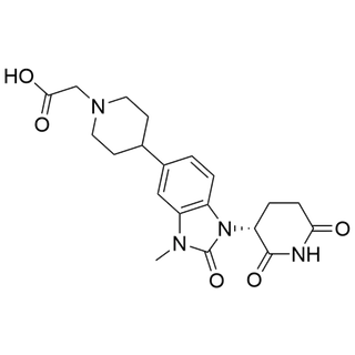 (R)-2-(4-(1-(2,6-dioxopiperidin-3-yl)-3-methyl-2-oxo-2,3-dihydro-1H-benzo[d]imidazol-5-yl)piperidin-1-yl)acetic acid