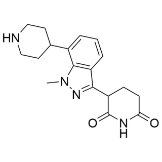 3-(1-methyl-7-(piperidin-4-yl)-1H-indazol-3-yl)piperidine-2,6-dione