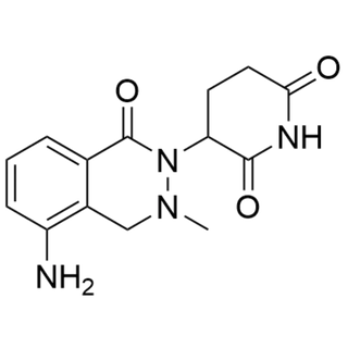 3-(5-amino-3-methyl-1-oxo-3,4-dihydrophthalazin-2(1H)-yl)piperidine-2,6-dione