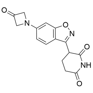 3-(6-(3-oxoazetidin-1-yl)benzo[d]isoxazol-3-yl)piperidine-2,6-dione