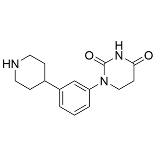 1-(3-(piperidin-4-yl)phenyl)dihydropyrimidine-2,4(1H,3H)-dione