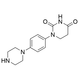 1-(4-(piperazin-1-yl)phenyl)dihydropyrimidine-2,4(1H,3H)-dione