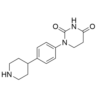 1-(4-(piperidin-4-yl)phenyl)dihydropyrimidine-2,4(1H,3H)-dione